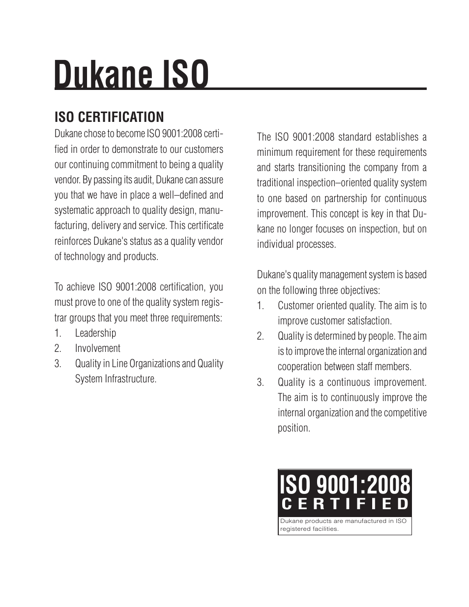 Dukane iso | Dukane ULTRASONIC GENERATOR/POWER SUPPLY LS 403-574-01 User Manual | Page 135 / 136