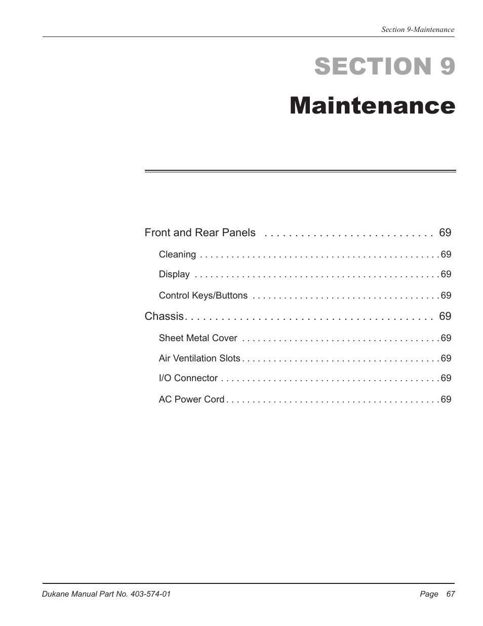 Dukane ULTRASONIC GENERATOR/POWER SUPPLY LS 403-574-01 User Manual | Page 73 / 136