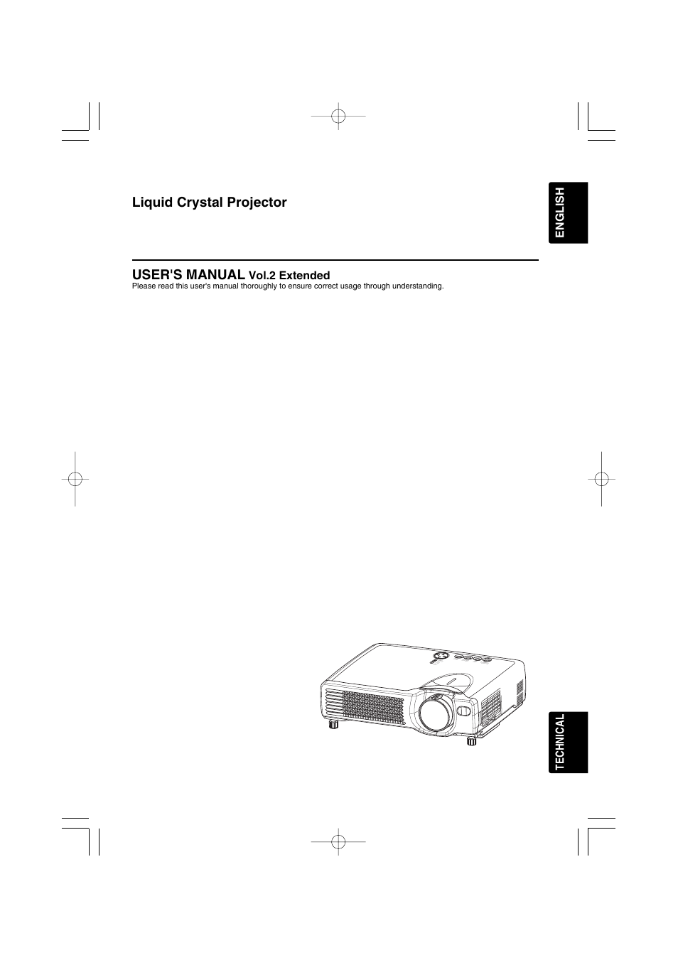 Liquid crystal projector, User's manual, Vol.2 extended | English technical | Dukane 28A8049A User Manual | Page 41 / 65