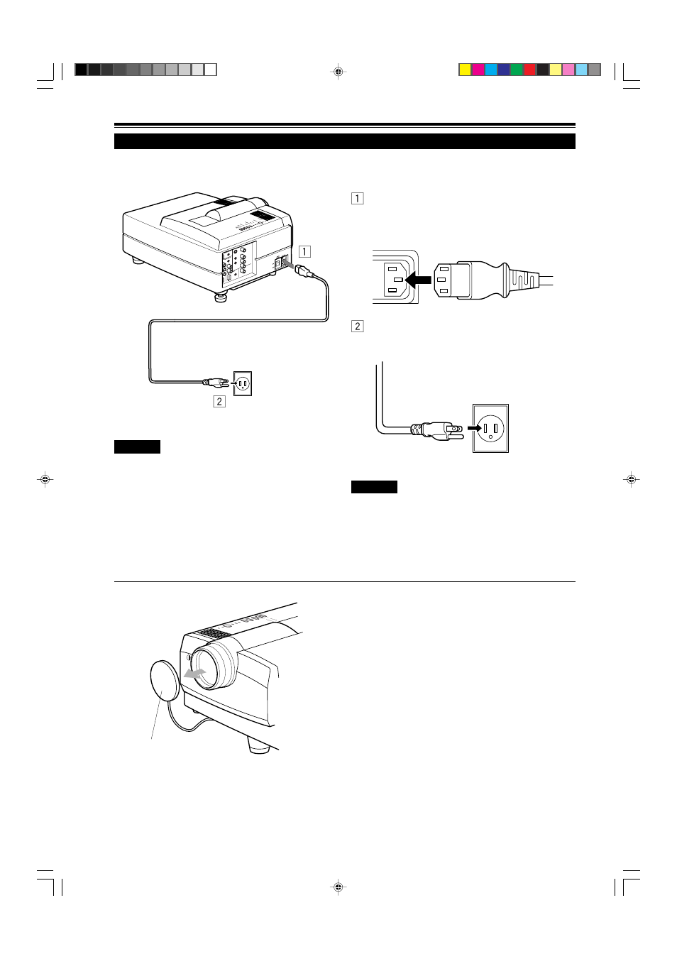 Connecting the power cord (supplied) | Dukane 9015 User Manual | Page 24 / 57