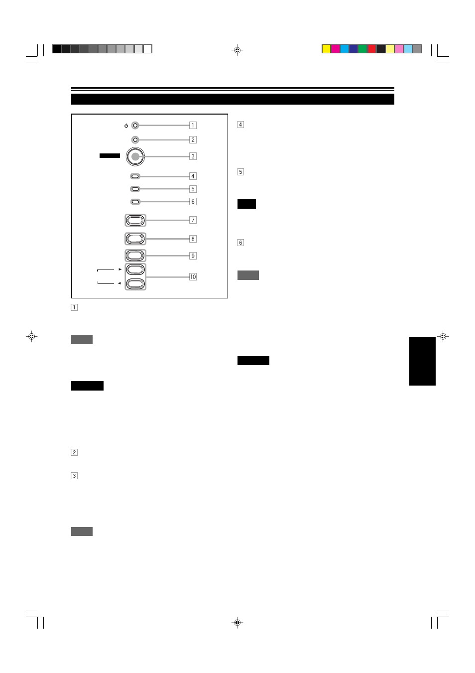 Control panel, 9english controls and features (cont.) | Dukane 9015 User Manual | Page 9 / 57