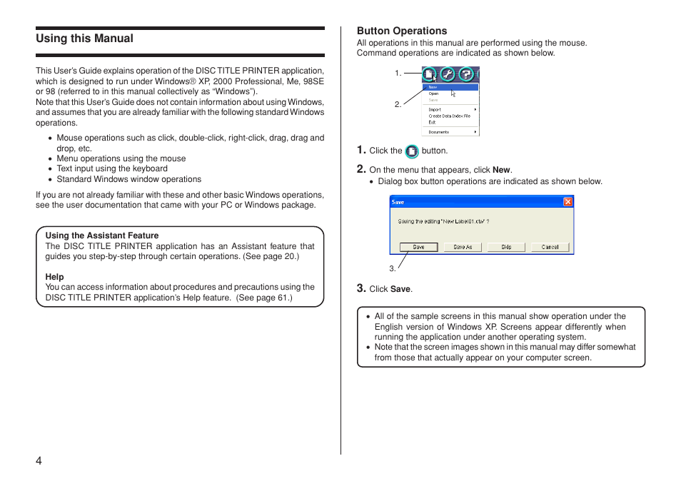 Using this manual | Casio CW-L300 User Manual | Page 5 / 66