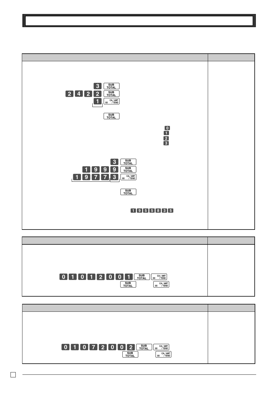 Co z>>> o z>mmc p o, Z?zx??z op, Z?mx??x op | Casio 130CR User Manual | Page 12 / 40