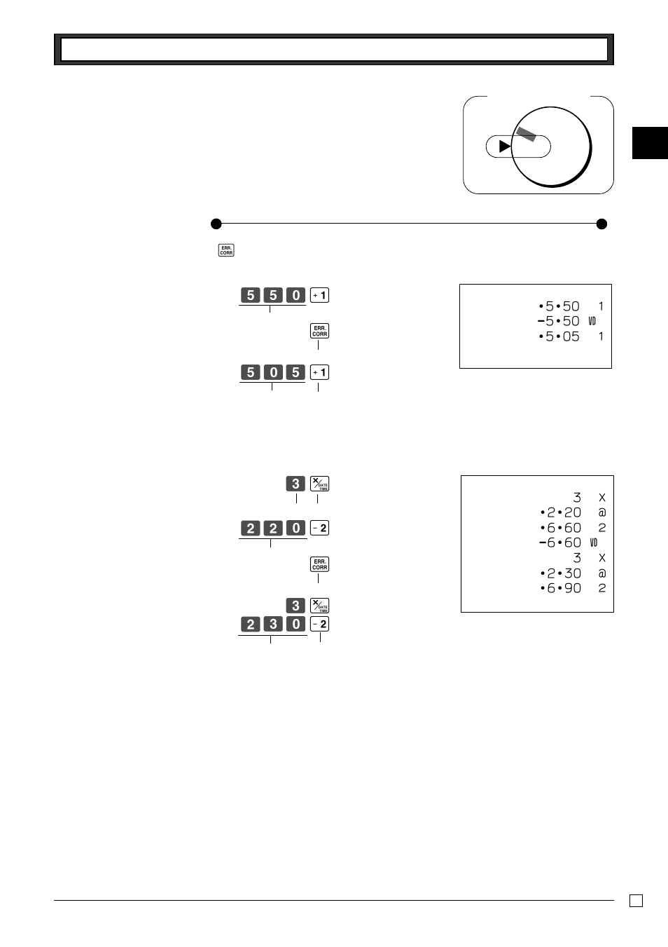 6-2 after you pressed a department key | Casio 130CR User Manual | Page 15 / 40