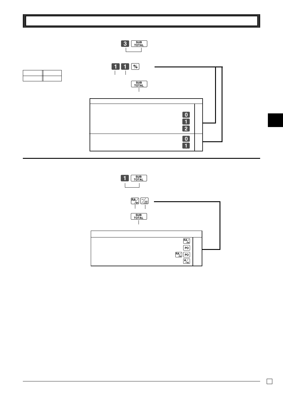A1-6 taxable status for minus key, 5-2 status for percent key, Co zz x o | Zo .g o | Casio 130CR User Manual | Page 21 / 40