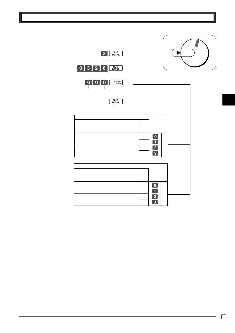 10 to control tax sta- tus printing, Co ?cxn o ??? p o | Casio 130CR User Manual | Page 27 / 40