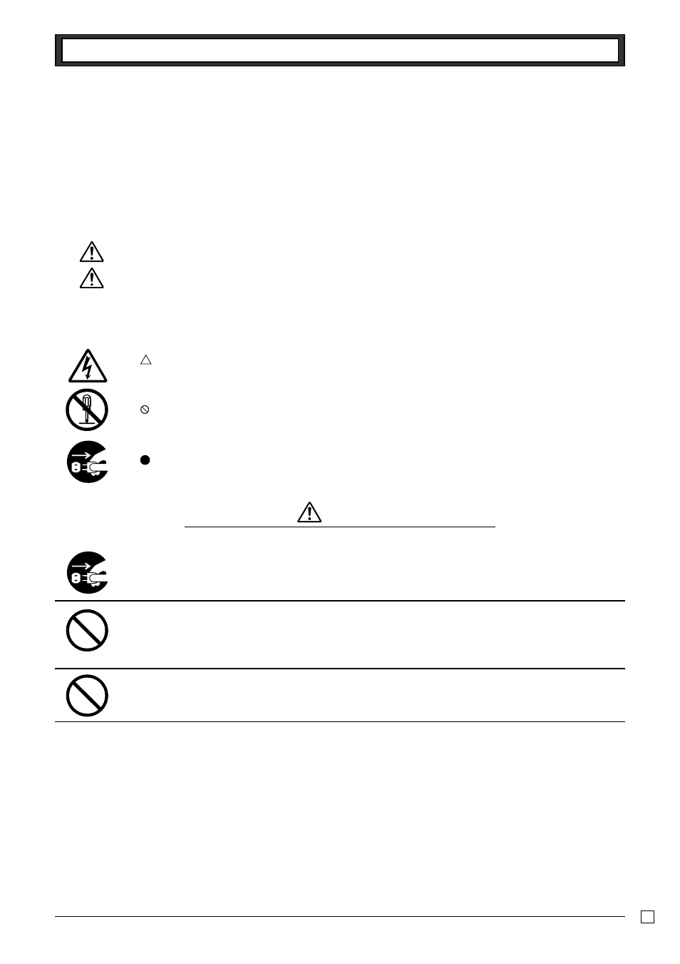 Safety precautions, About the icons, Warning | Casio 130CR User Manual | Page 3 / 40