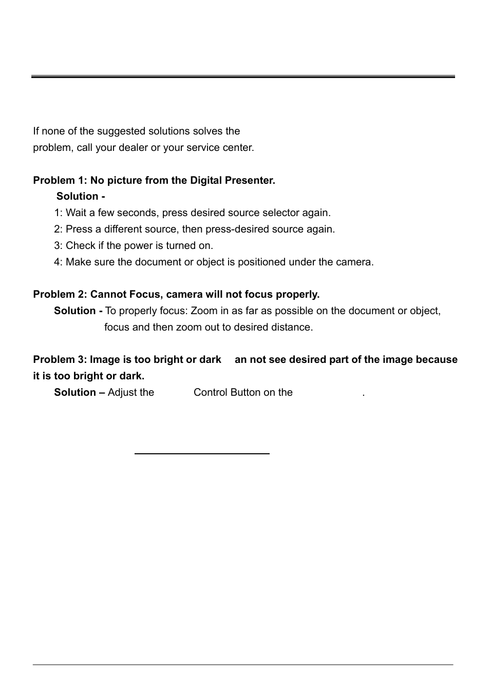 Chapter 5 troubleshooting | Dukane 220C User Manual | Page 23 / 24