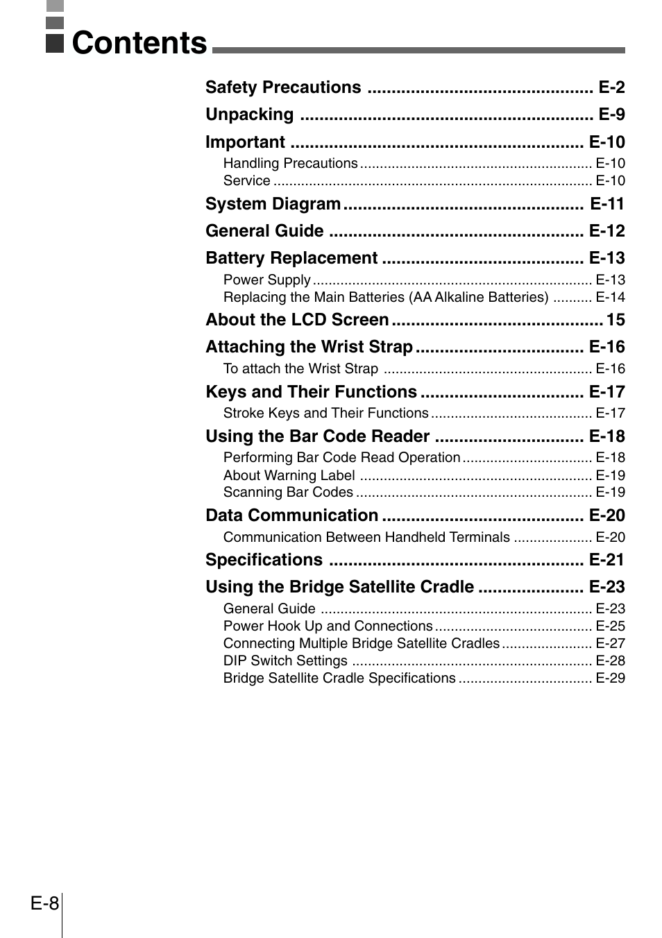 Casio DT-300M60E User Manual | Page 6 / 27