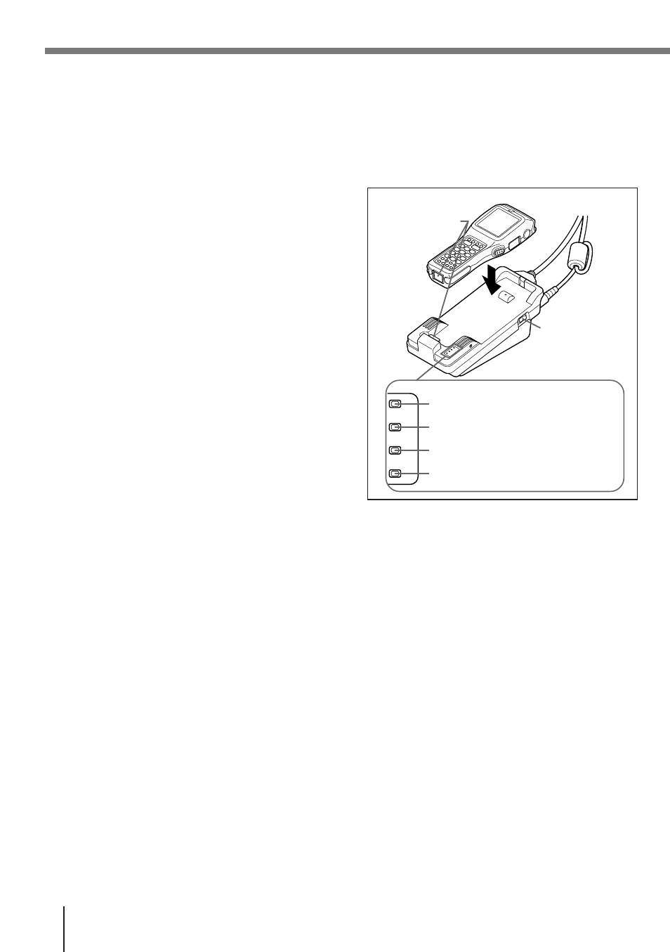 Charging the battery pack, E-36 | Casio DT-810M50RC User Manual | Page 36 / 46