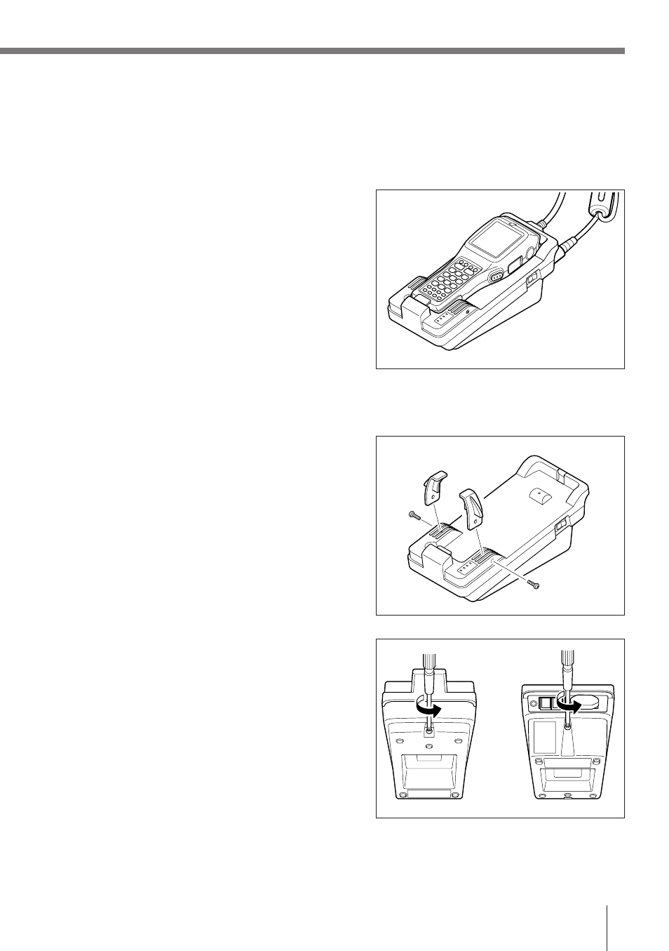 Setting the optical communication unit, To use the optical communication unit on a desktop, To hang the optical communication unit on a wall | Casio DT-810M50RC User Manual | Page 37 / 46