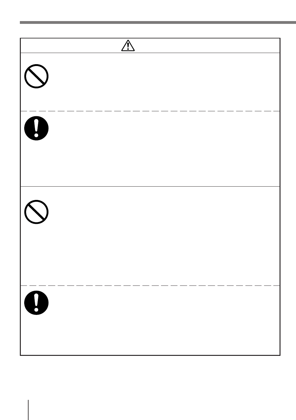 Warning, Lithium-ion battery pack | Casio DT-810M50RC User Manual | Page 6 / 46