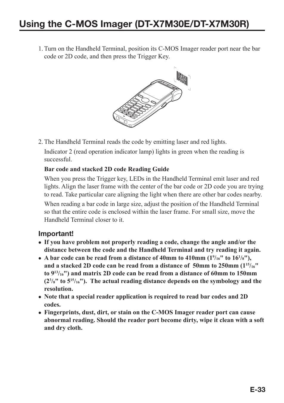 E-33, Important | Casio DT-X7 User Manual | Page 35 / 75