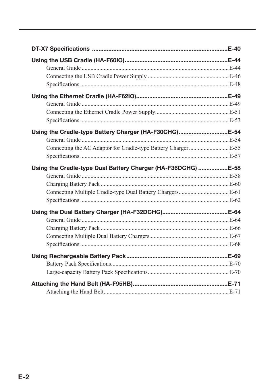 Casio DT-X7 User Manual | Page 4 / 75