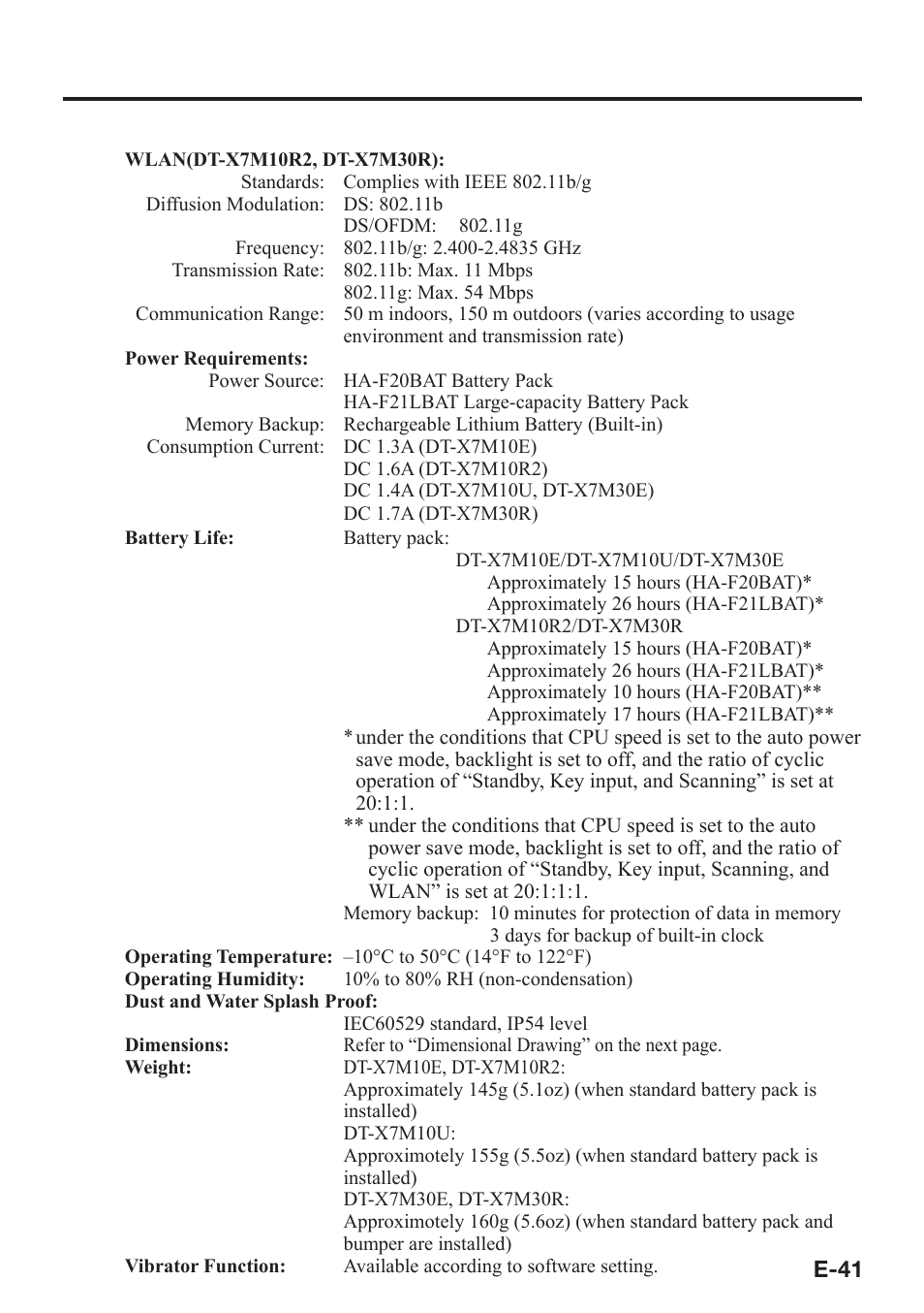 Casio DT-X7 User Manual | Page 43 / 75