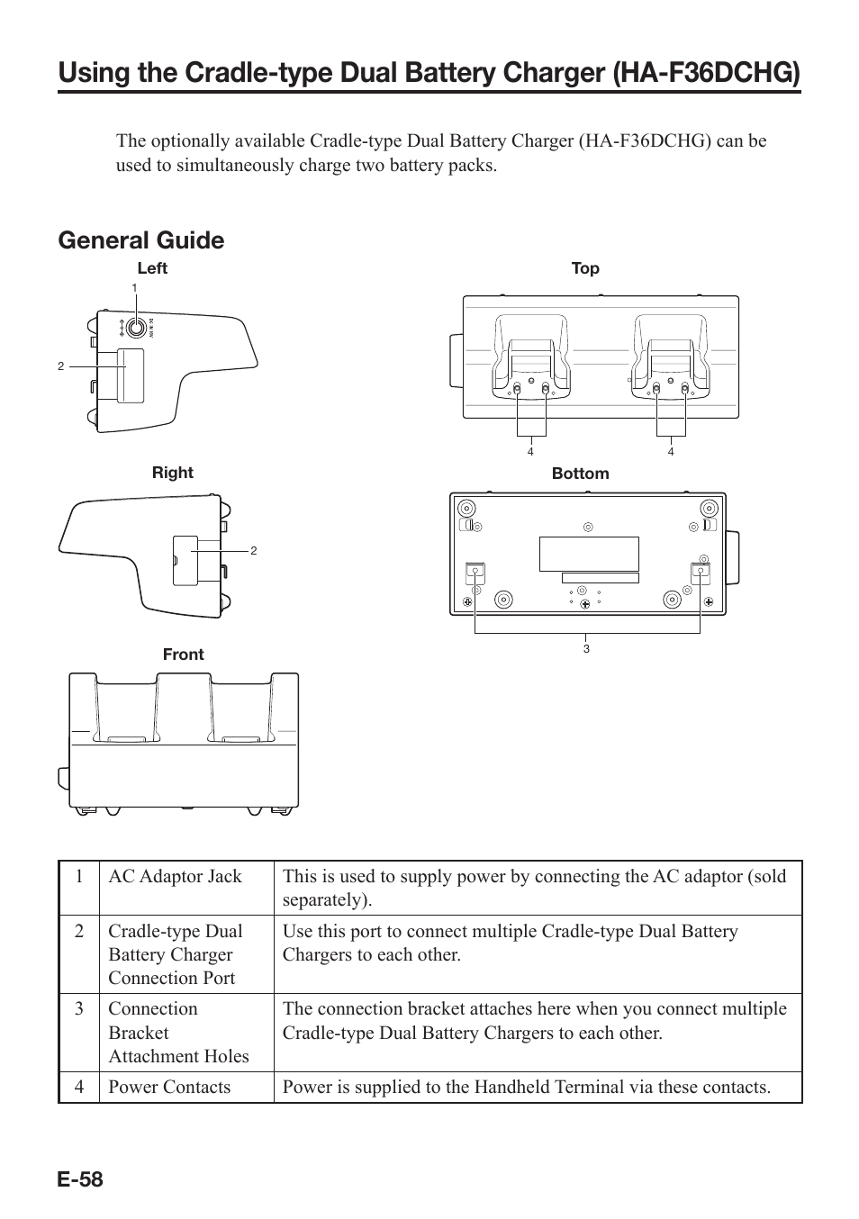 General guide, E-58 | Casio DT-X7 User Manual | Page 60 / 75