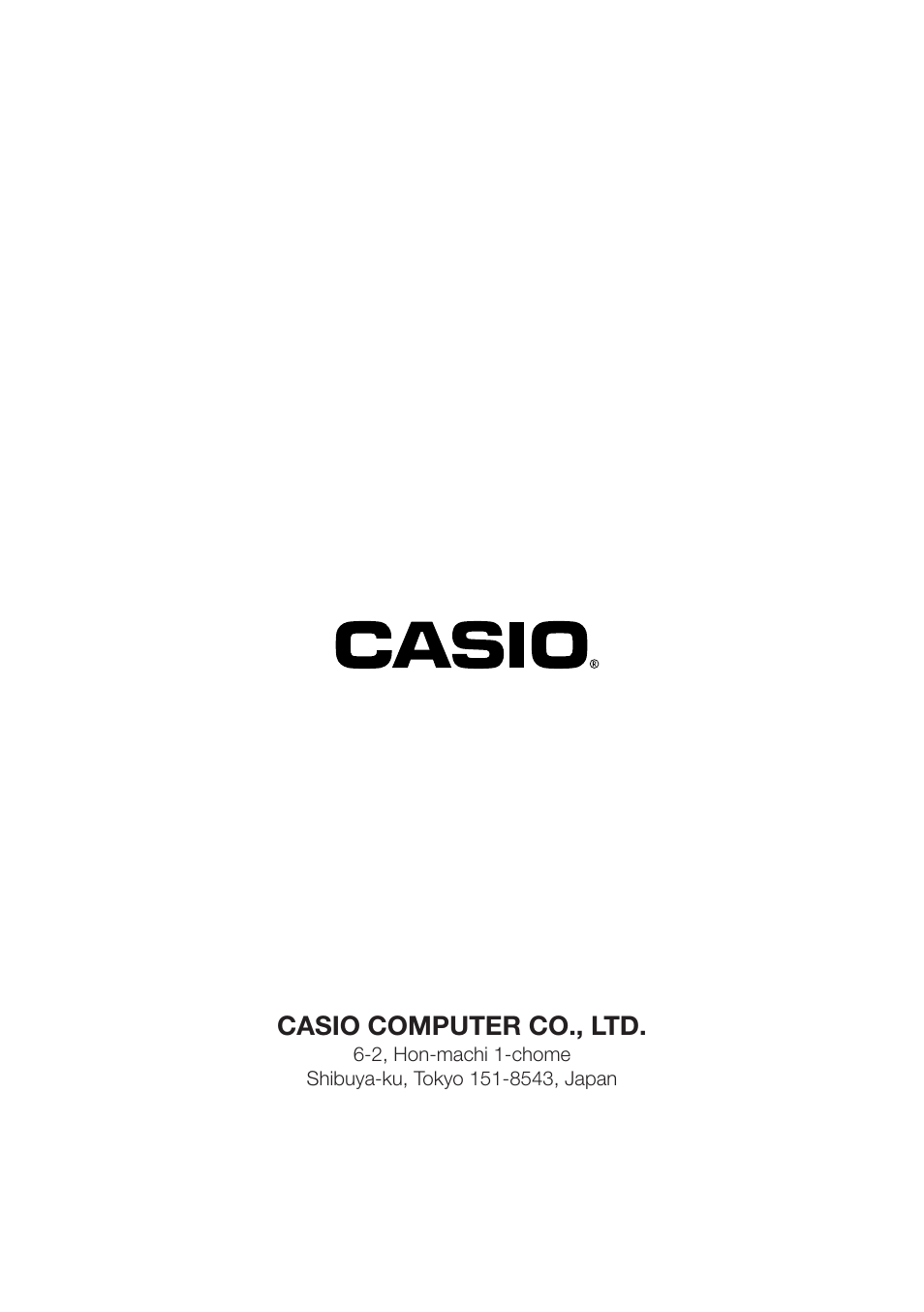 Casio computer co., ltd | Casio DT-X7 User Manual | Page 75 / 75