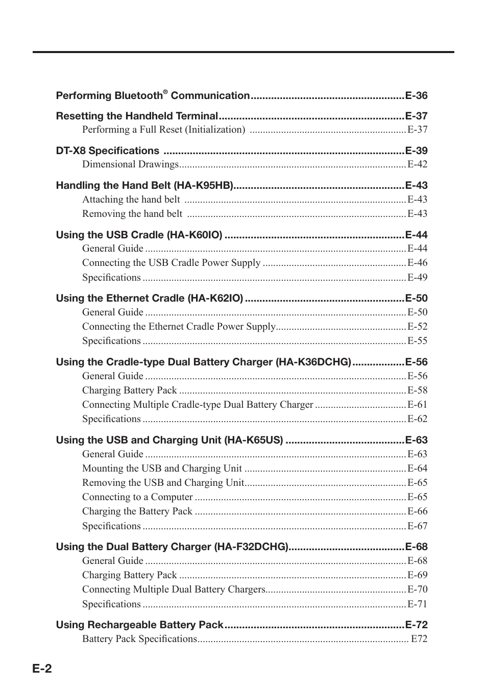 Casio DT-X8 User Manual | Page 4 / 75