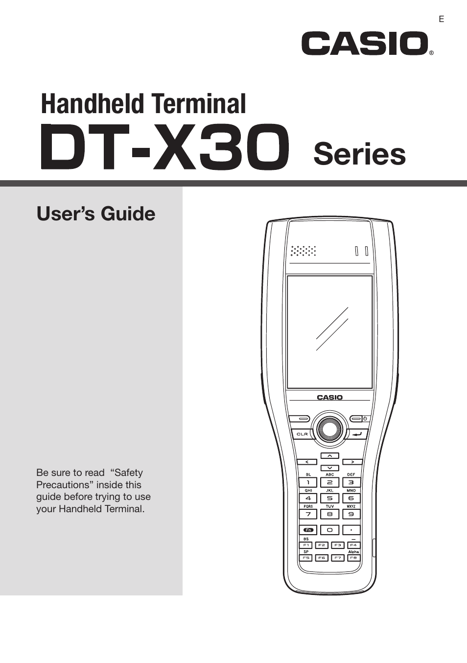 Casio DT-X30 User Manual | 59 pages