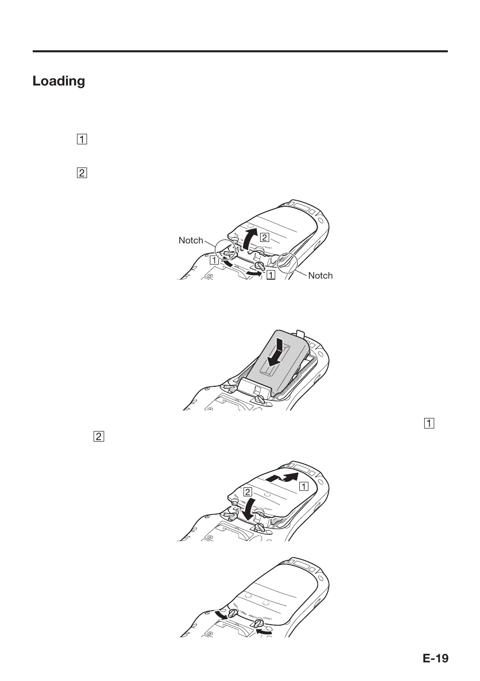 Loading | Casio DT-X30 User Manual | Page 21 / 59