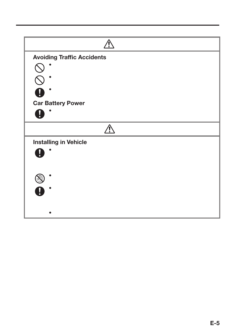 Warning, Caution | Casio DT-X30 User Manual | Page 7 / 59