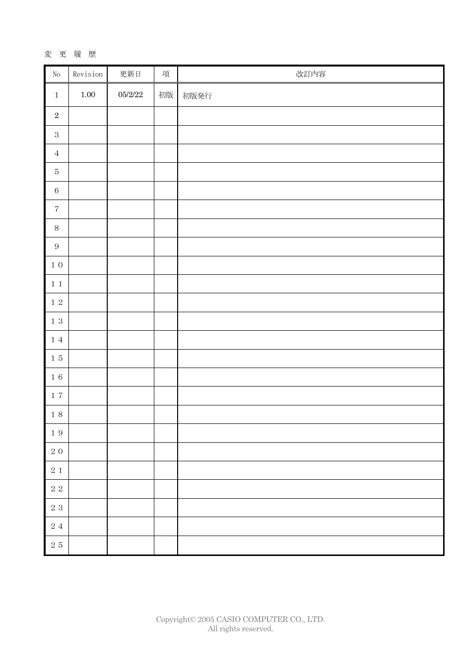 Casio DT-10 User Manual | Page 2 / 22