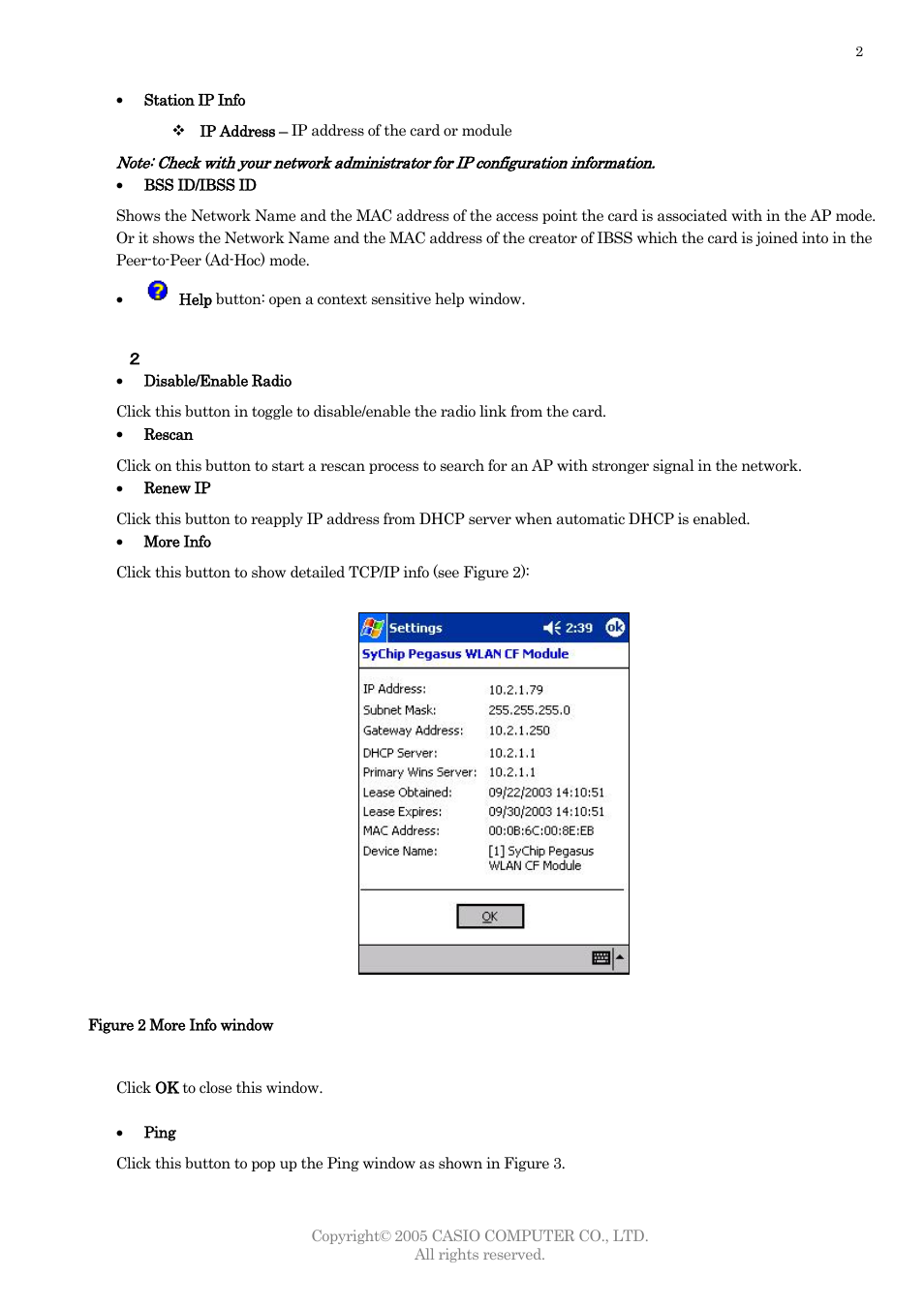 Operation buttons | Casio DT-10 User Manual | Page 5 / 22