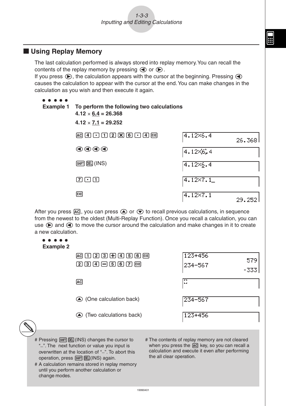 Casio ALGEBRA FX 2.0 Basic Operation User Manual | Page 12 / 28