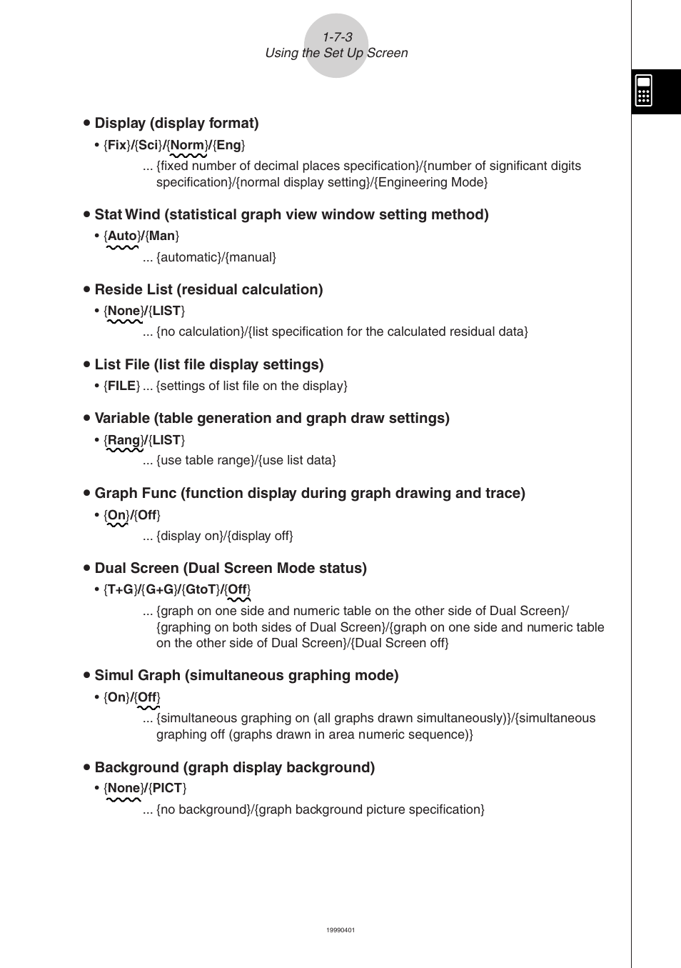 Casio ALGEBRA FX 2.0 Basic Operation User Manual | Page 25 / 28
