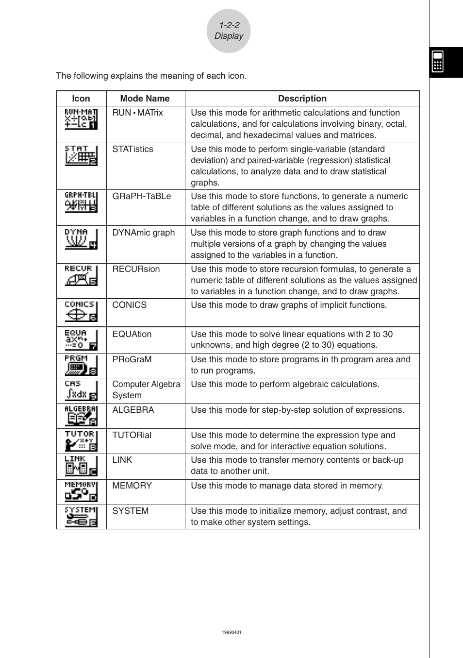 Casio ALGEBRA FX 2.0 Basic Operation User Manual | Page 6 / 28