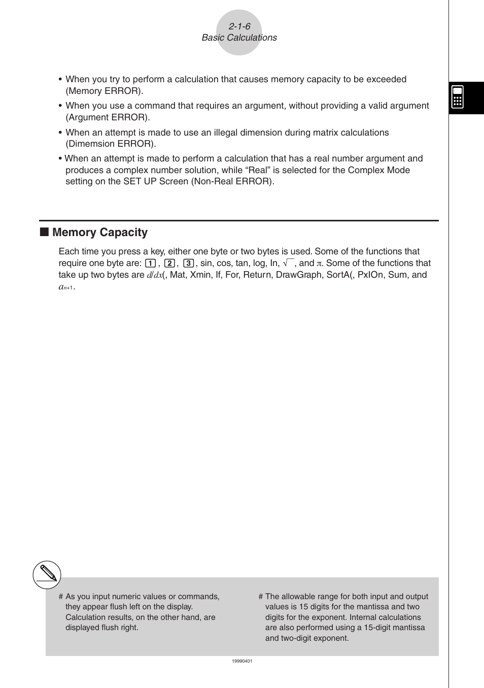 Casio ALGEBRA FX 2.0 Manual Calculations User Manual | Page 7 / 70