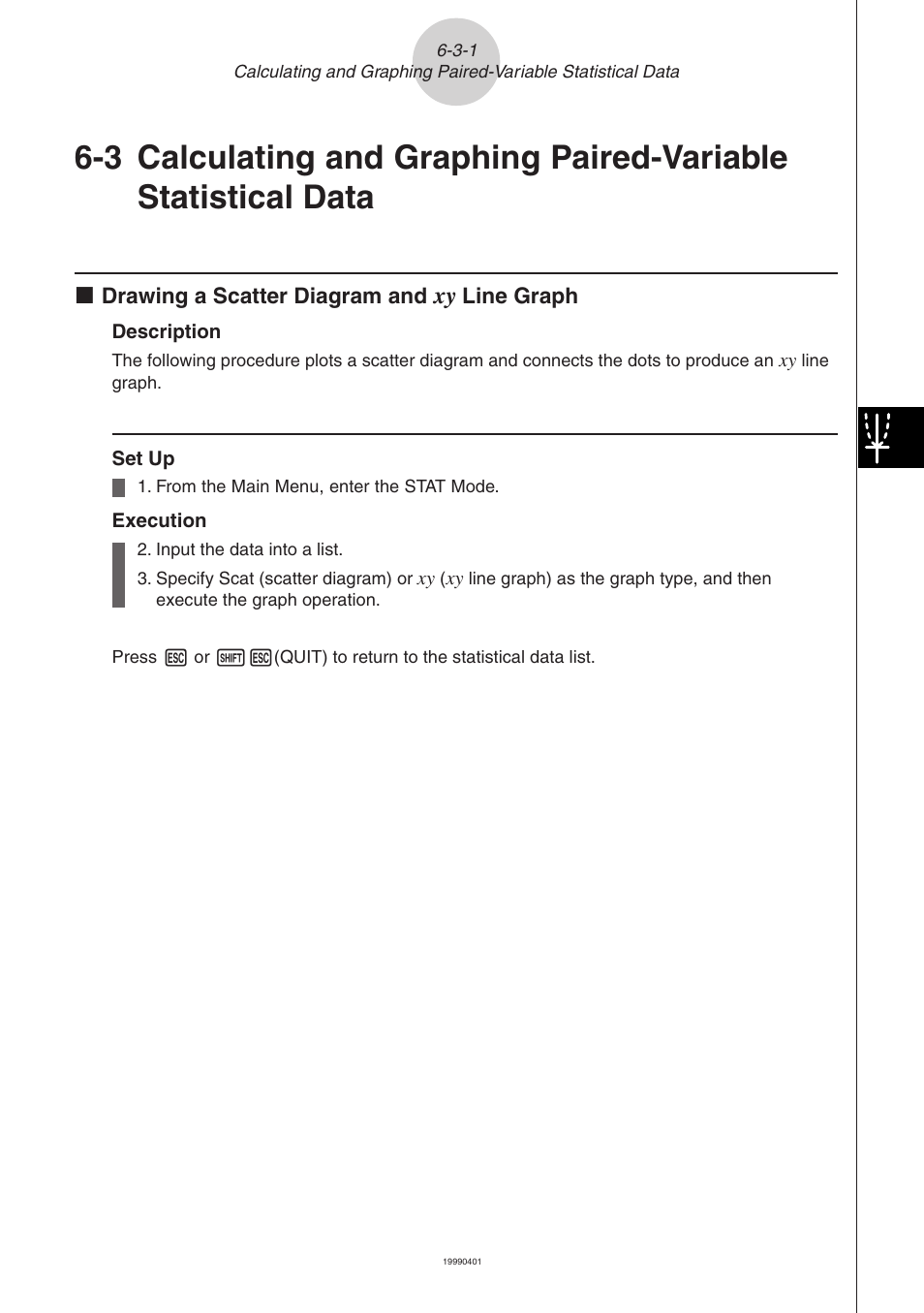 Casio ALGEBRA FX 2.0 Statistical Graphs and Calculations User Manual | Page 10 / 32