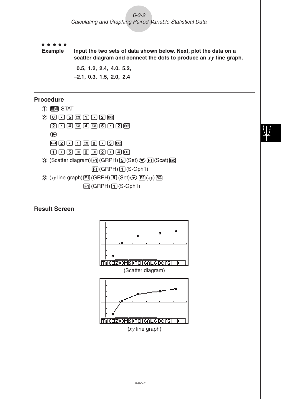 Casio ALGEBRA FX 2.0 Statistical Graphs and Calculations User Manual | Page 11 / 32