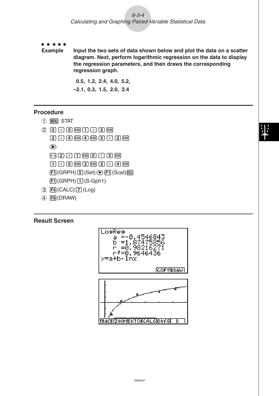 Casio ALGEBRA FX 2.0 Statistical Graphs and Calculations User Manual | Page 13 / 32