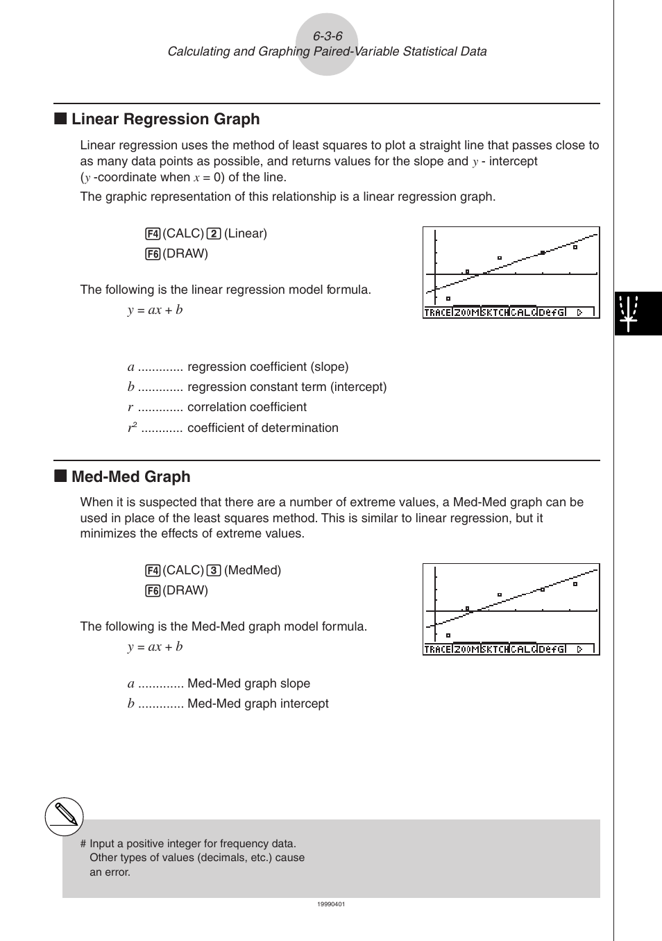Casio ALGEBRA FX 2.0 Statistical Graphs and Calculations User Manual | Page 15 / 32
