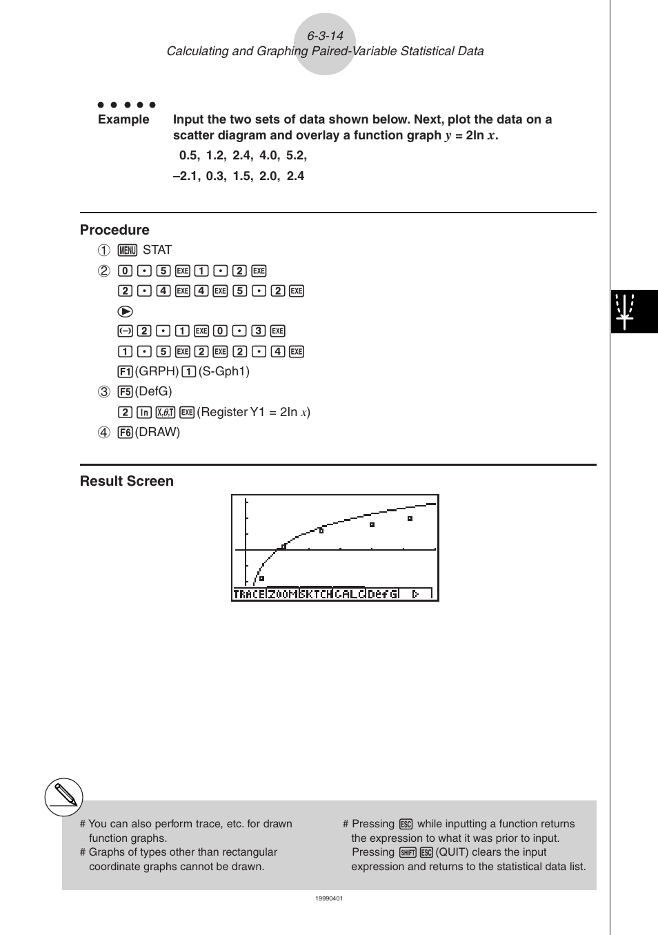 Casio ALGEBRA FX 2.0 Statistical Graphs and Calculations User Manual | Page 23 / 32