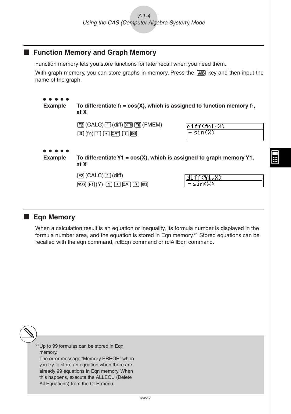 Casio ALGEBRA FX 2.0 Computer Algebra System and Tutorial Modes User Manual | Page 5 / 30