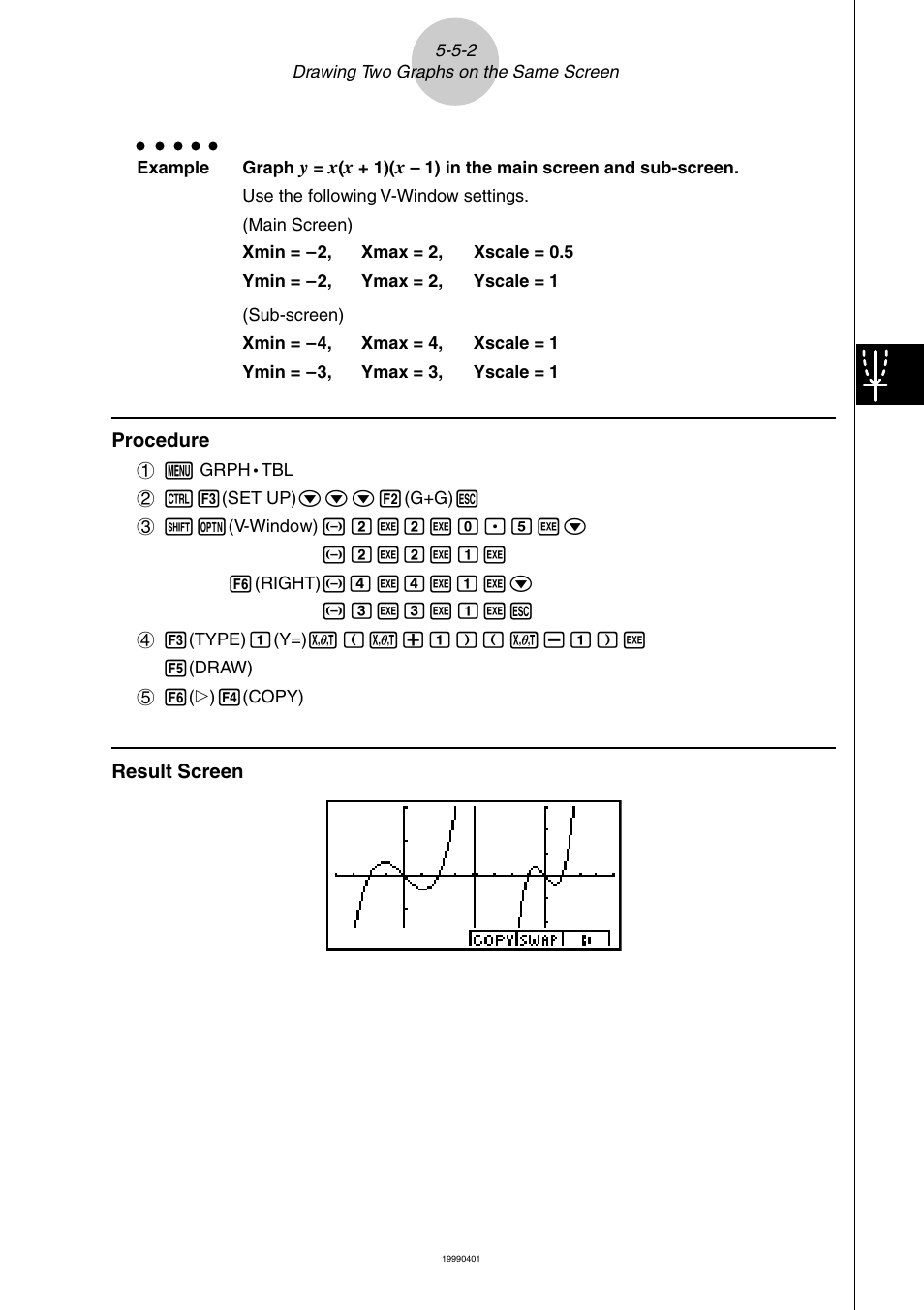 Casio ALGEBRA FX 2.0 PLUS Graphing User Manual | Page 29 / 98