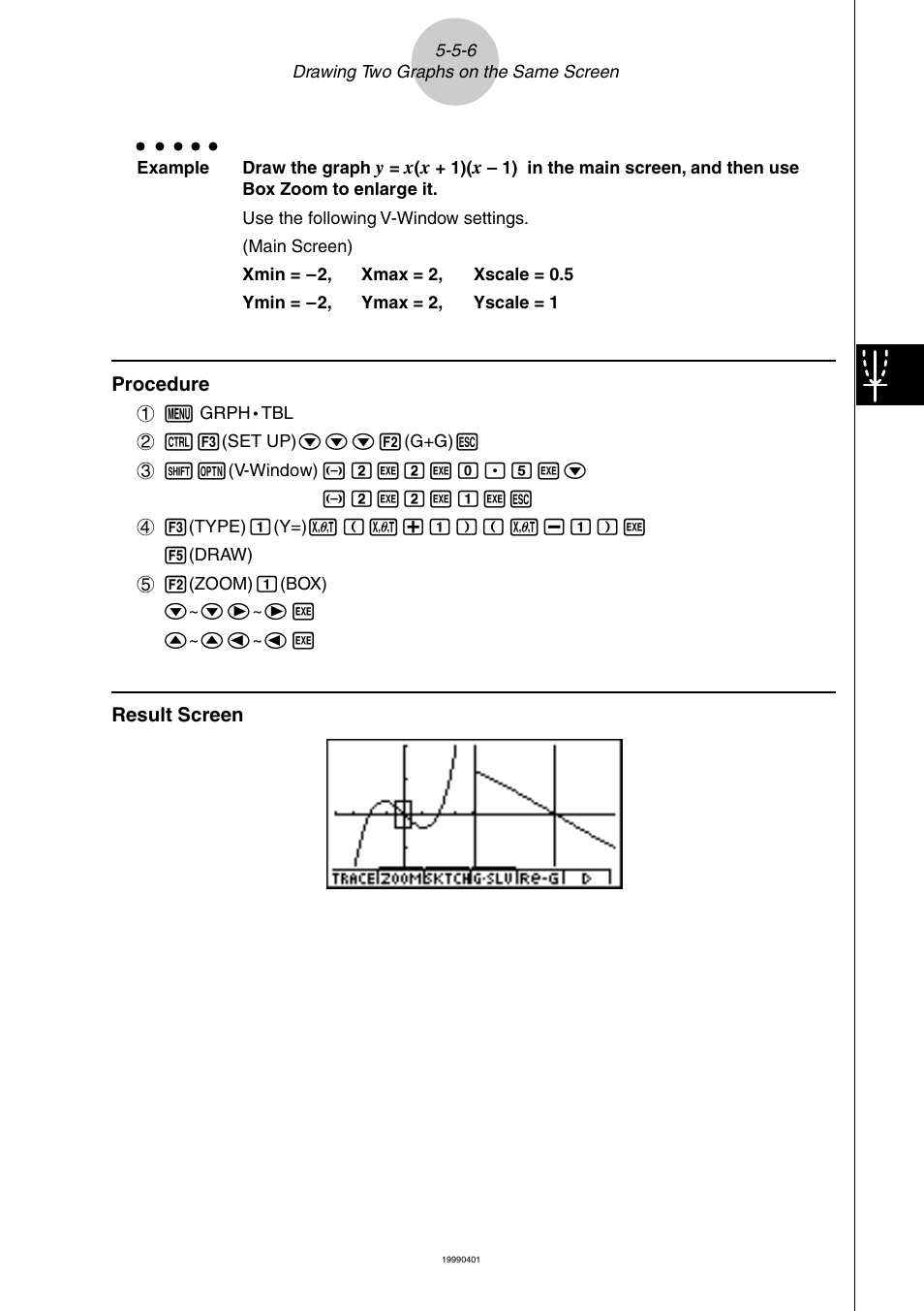 Casio ALGEBRA FX 2.0 PLUS Graphing User Manual | Page 33 / 98