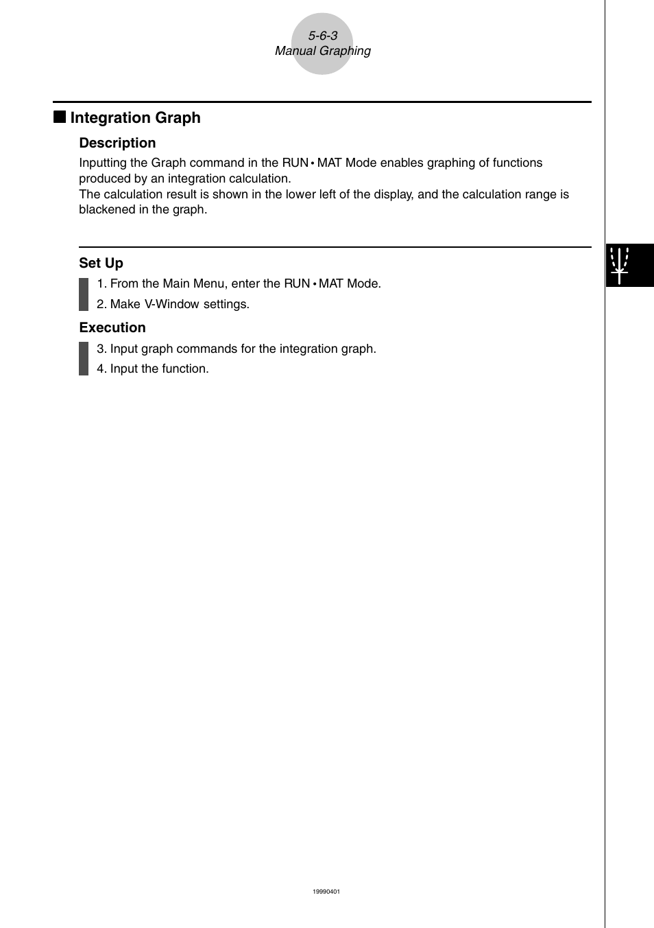 Kk integration graph | Casio ALGEBRA FX 2.0 PLUS Graphing User Manual | Page 36 / 98
