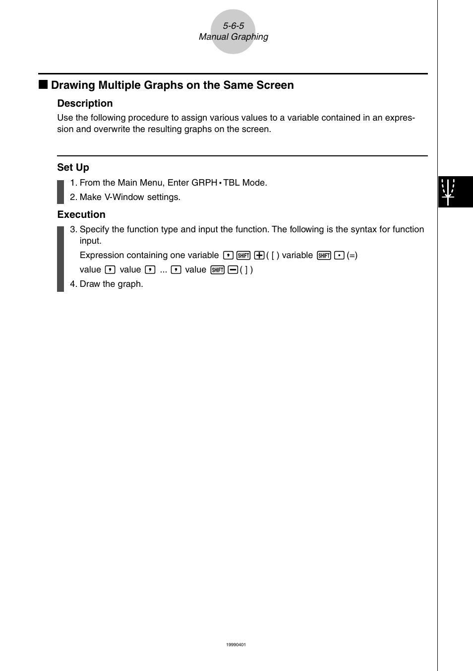 Kk drawing multiple graphs on the same screen | Casio ALGEBRA FX 2.0 PLUS Graphing User Manual | Page 38 / 98