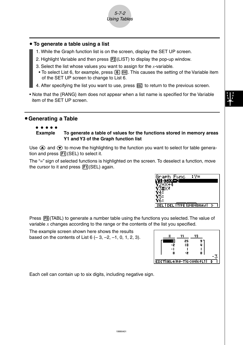 Casio ALGEBRA FX 2.0 PLUS Graphing User Manual | Page 41 / 98