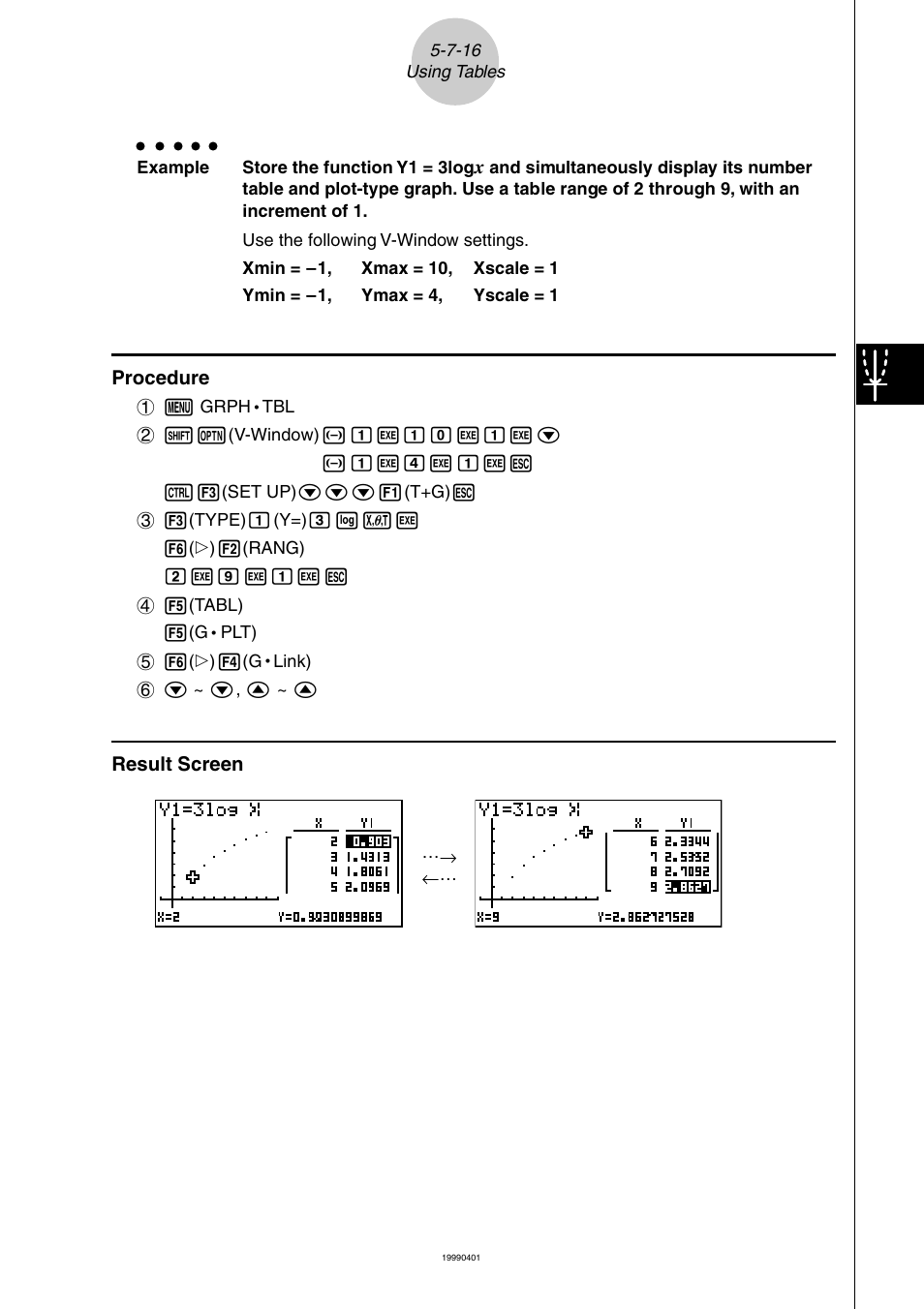 Casio ALGEBRA FX 2.0 PLUS Graphing User Manual | Page 55 / 98