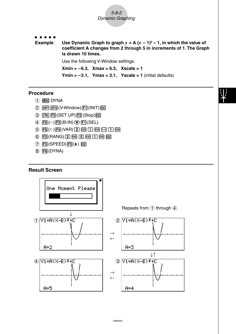 Casio ALGEBRA FX 2.0 PLUS Graphing User Manual | Page 57 / 98