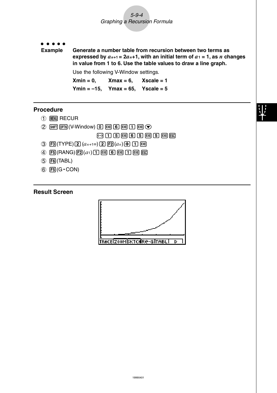 Casio ALGEBRA FX 2.0 PLUS Graphing User Manual | Page 65 / 98