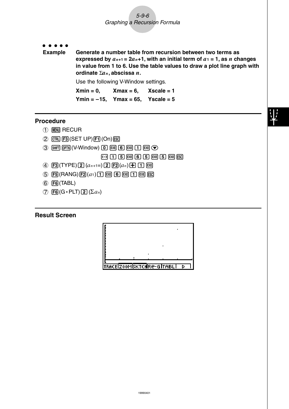 Casio ALGEBRA FX 2.0 PLUS Graphing User Manual | Page 67 / 98