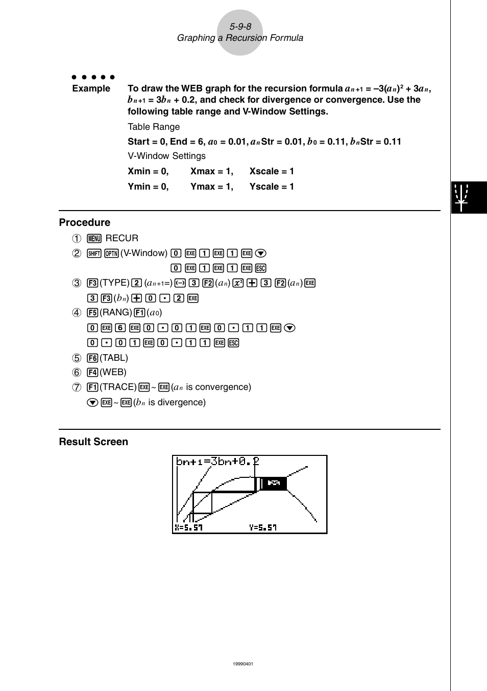 Casio ALGEBRA FX 2.0 PLUS Graphing User Manual | Page 69 / 98