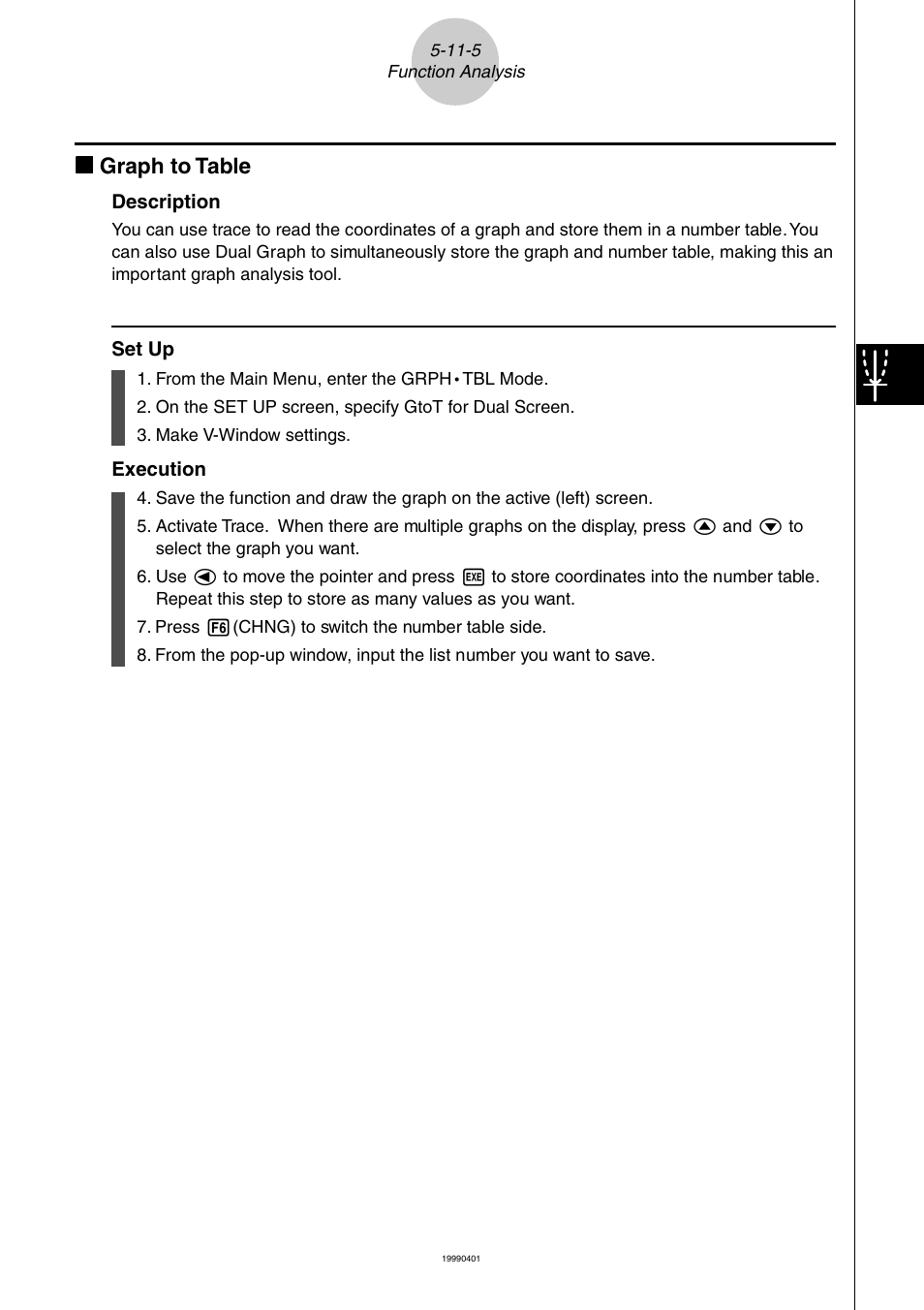 Kk graph to table | Casio ALGEBRA FX 2.0 PLUS Graphing User Manual | Page 82 / 98