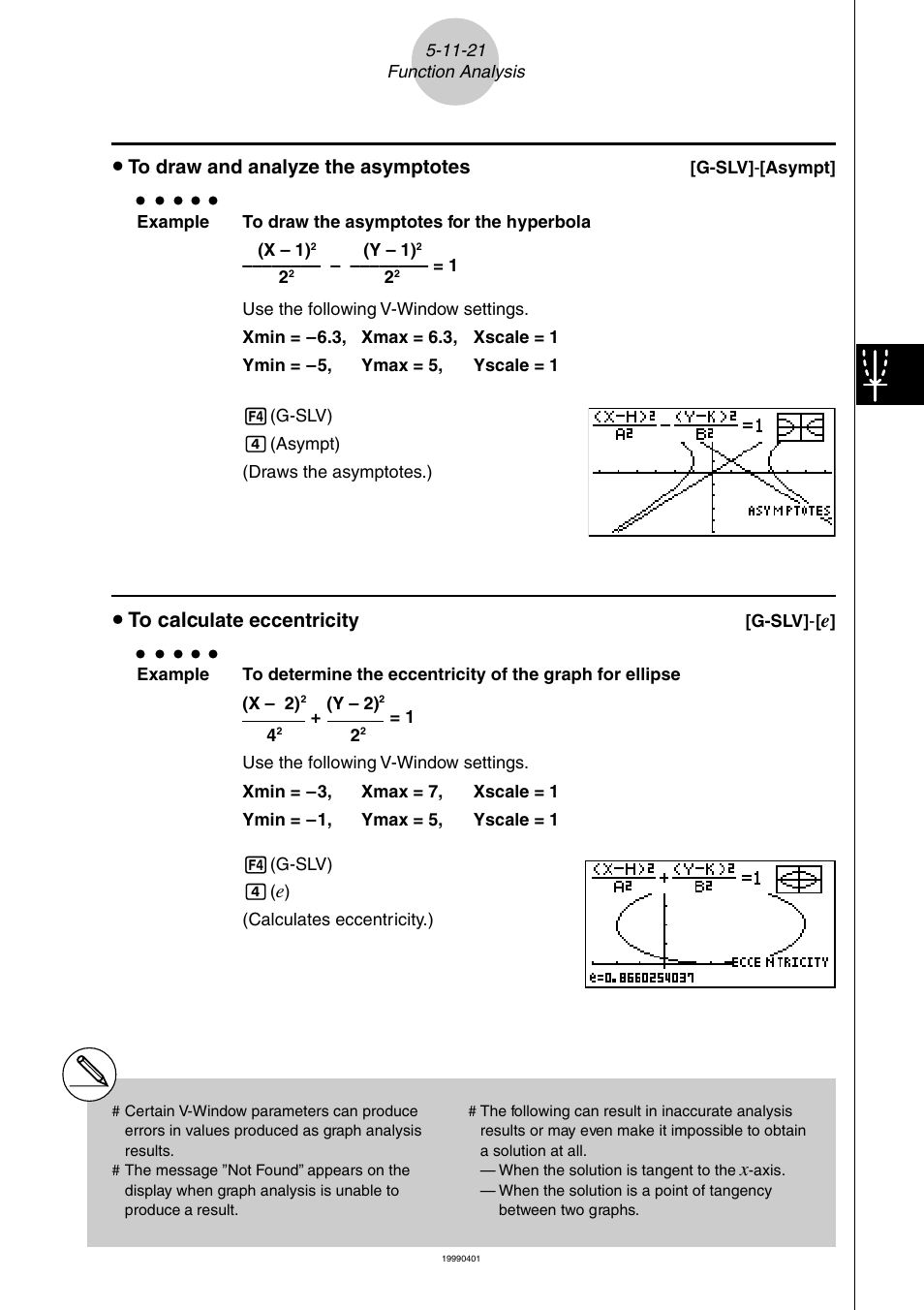 U to calc, Ulate eccentricity | Casio ALGEBRA FX 2.0 PLUS Graphing User Manual | Page 98 / 98