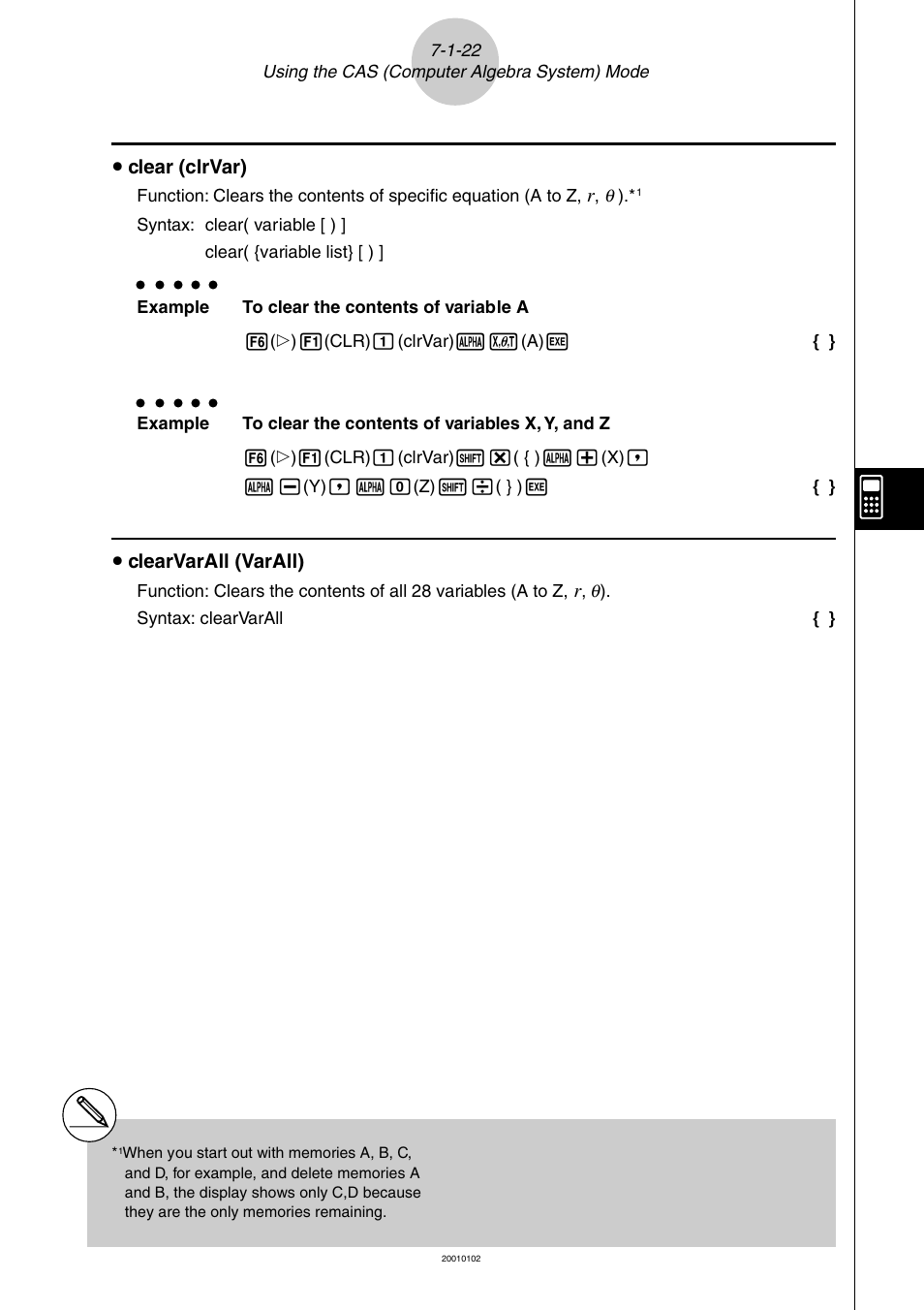 Casio ALGEBRA FX 2.0 PLUS Computer Algebra System and Tutorial Modes User Manual | Page 23 / 54